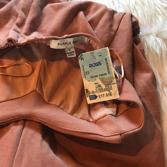 PURPLE SNOW ROMPER NWT - Picture 5 of 6